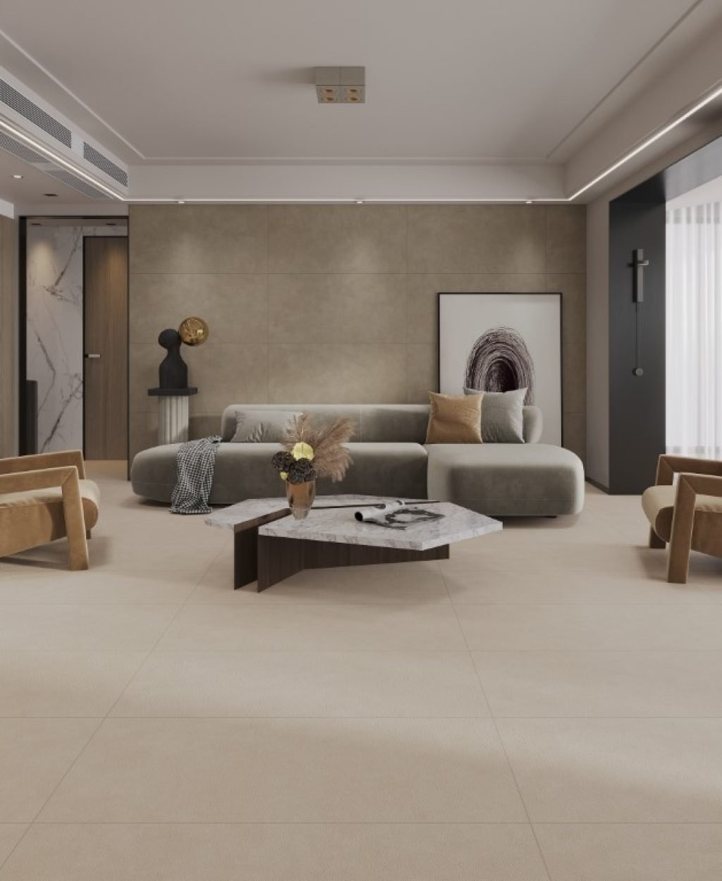 Cloud Cream & Cloud Taupe (Medium)