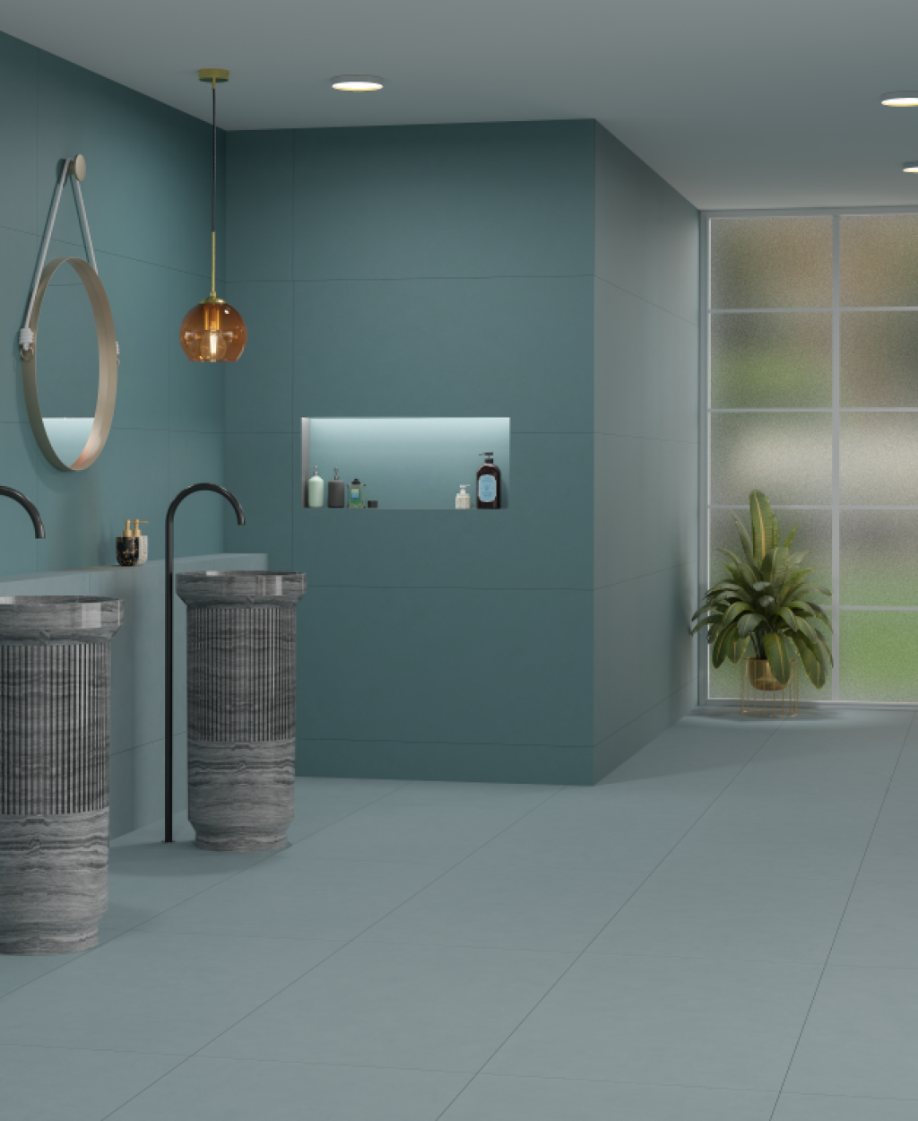 FERRO TEAL x FERRO WATER (Medium)