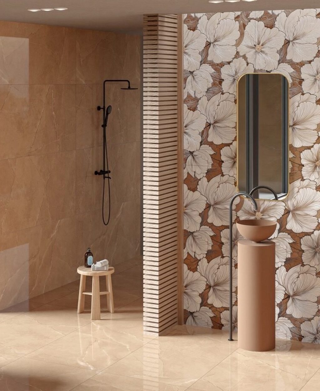 FLORA BROWN Large Large