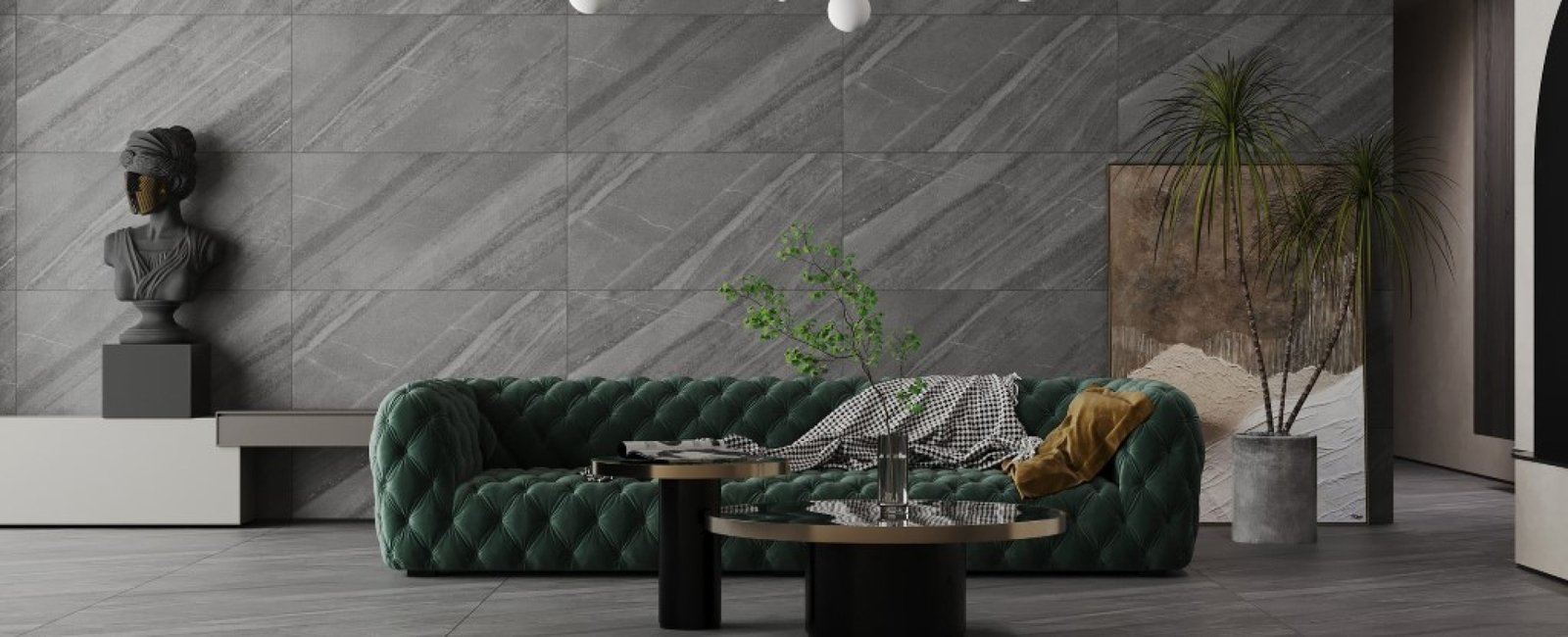 LIMESTONE NERO (Medium)