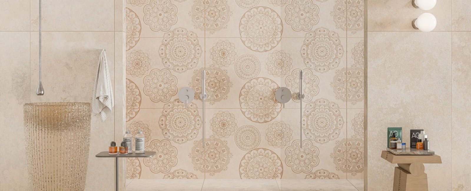 MANDALA DECOR + MANDALA BEIGE Large